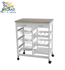 Wooden Kitchen Trolley Top