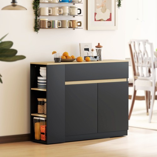 Homcom kitchen island - kitchen, island,