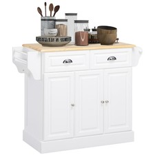 HOMCOM Kitchen Island with