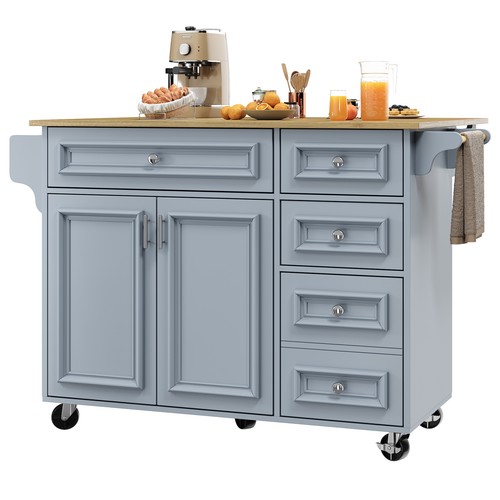 Kitchen island drop - leaf,, 5