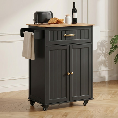 Kitchen island cart rolling - kitchen,