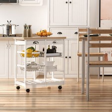 Rolling Kitchen Island Trolley