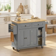 Rolling Kitchen Island Storage